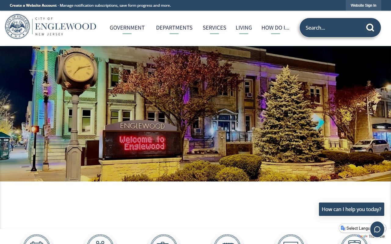 City of Englewood official website for Englewood white pages research