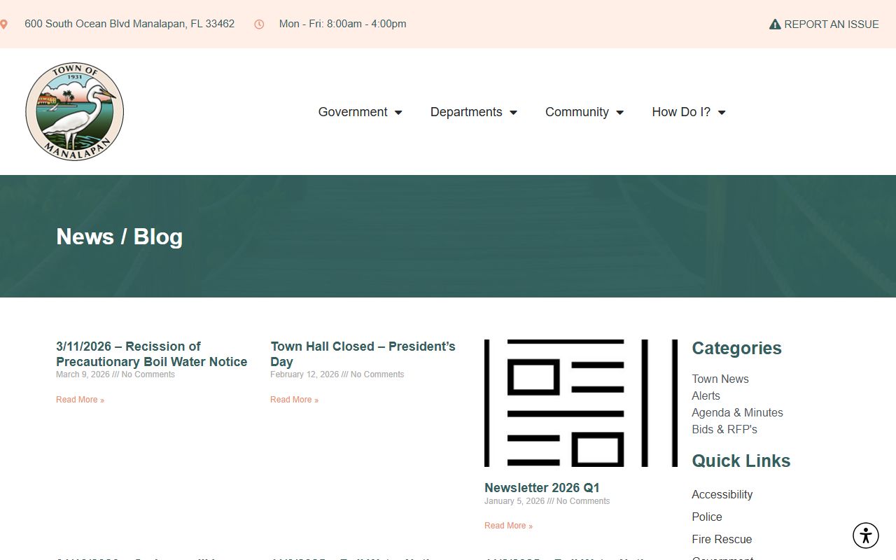 Manalapan Township Clerk office for white pages records and document requests